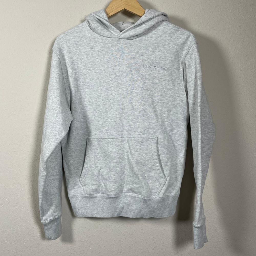 Adidas Pharrell Williams Humanrace Hoodie Men S Gray Hypebeast Cotton Streetwear